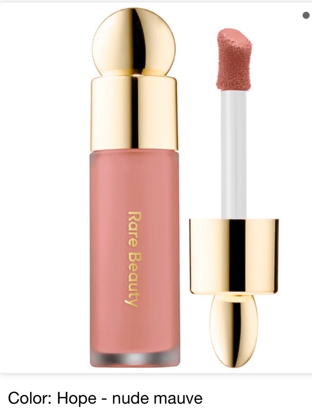 Rare Beauty Lip Color in Nude Mauve (Hope)